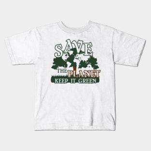 Earth Day design! Kids T-Shirt